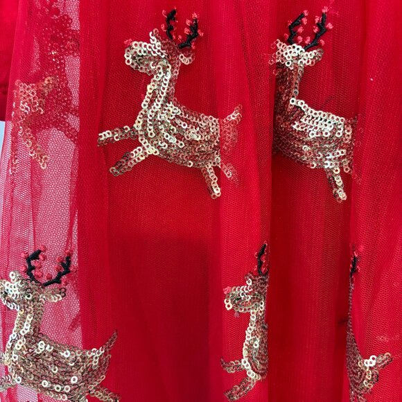 Sweet Wink Christmas Dress Size 6Y, like new! Worn once! - Picture 4 of 5